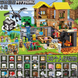 Конструктор Майнкрафт Minecraft Деревня крипера  29 минифигурок 1415 деталей (7132) 7132 фото 8
