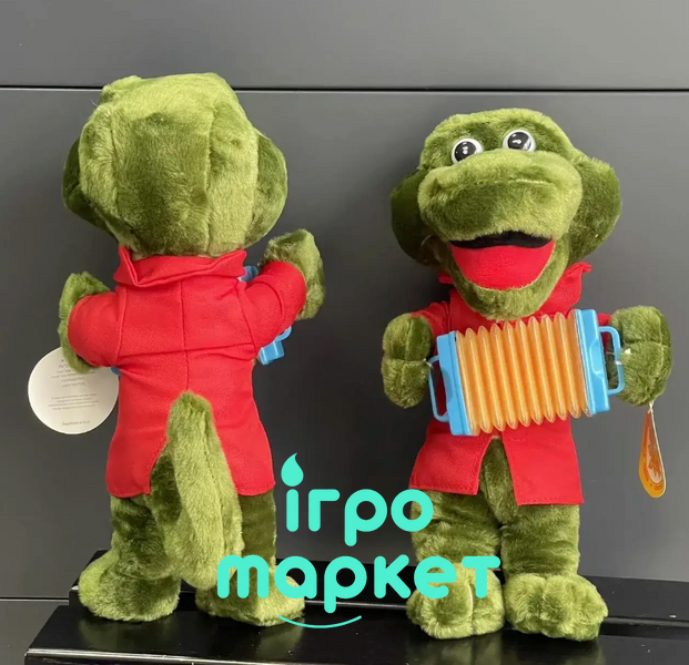 Мягкая игрушка Крокодил Гена 30 см 0030 фото