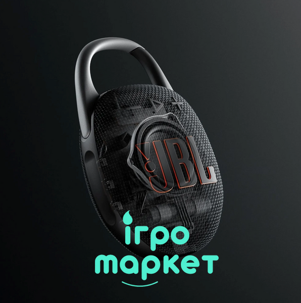 Портативна Bluetooth-колонка JBL Clip 5 IP67 7 Вт з карабіном, чорна clip5black фото