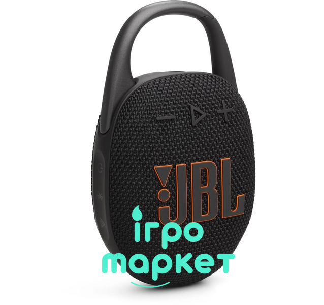 Портативна Bluetooth-колонка JBL Clip 5 IP67 7 Вт з карабіном, чорна clip5black фото