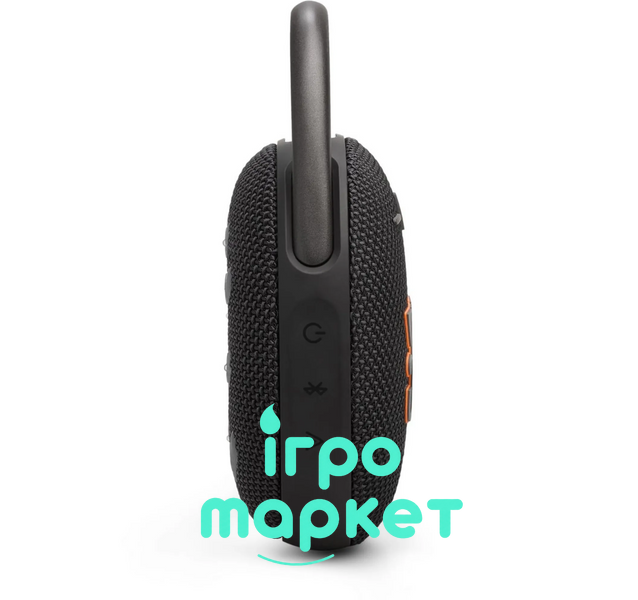 Портативна Bluetooth-колонка JBL Clip 5 IP67 7 Вт з карабіном, чорна clip5black фото