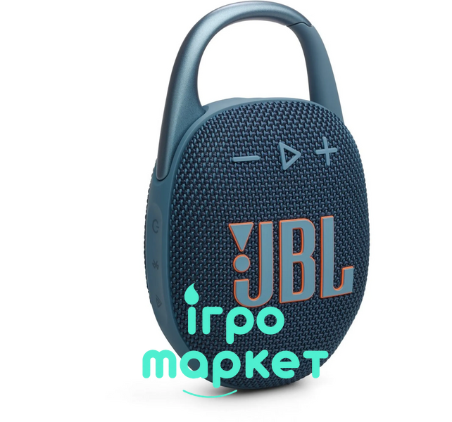 Портативная Bluetooth-колонка JBL Clip 5 IP67 7 Вт с карабином, синяя clip5blue фото