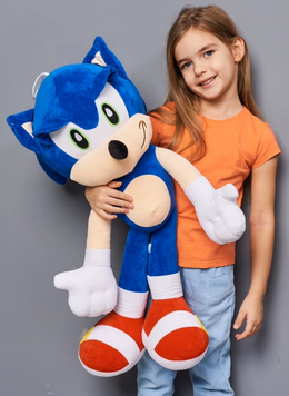 Мягкая игрушка Соник Sonic Ёж 65 см 012000210 фото