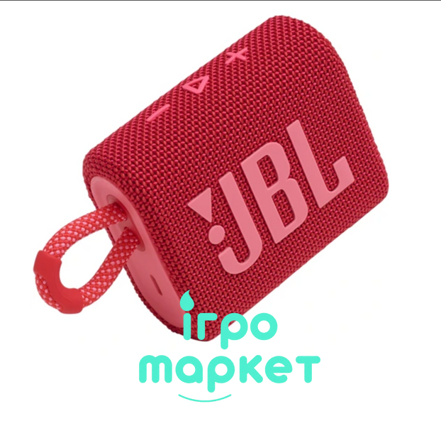 Портативна колонка акустика JBL Go 3 - Червона Go3 фото