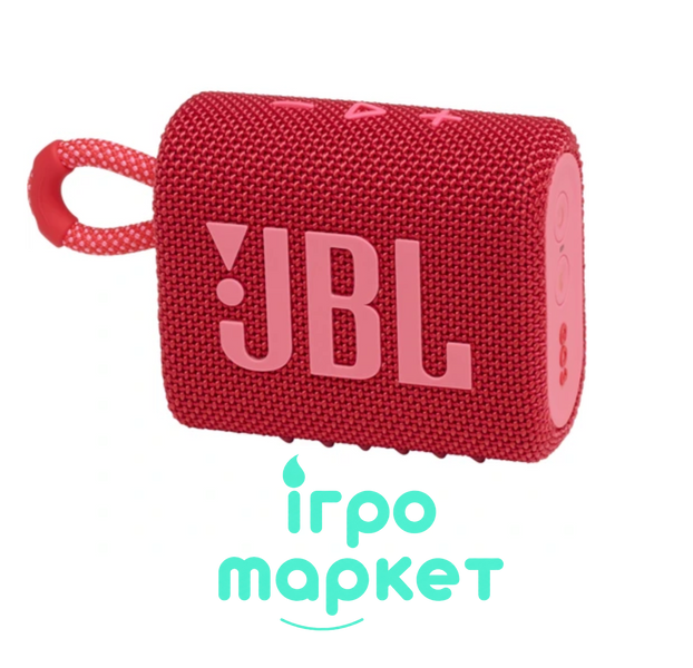 Портативна колонка акустика JBL Go 3 - Червона Go3 фото