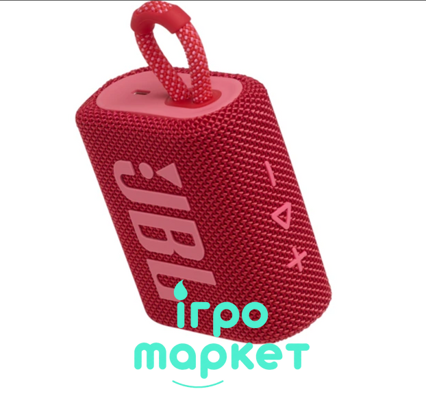 Портативна колонка акустика JBL Go 3 - Червона Go3 фото