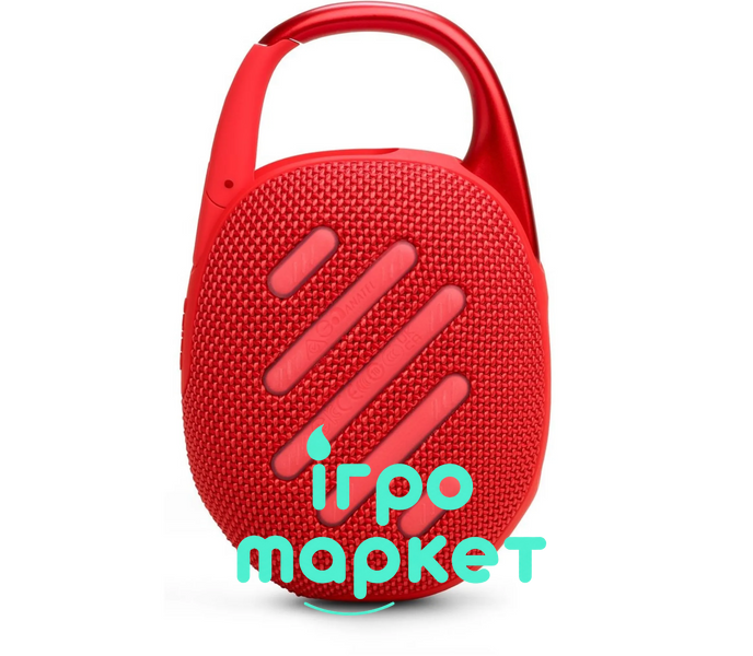 Портативная Bluetooth-колонка JBL Clip 5 IP67 7 Вт с карабином, красная clip5red фото