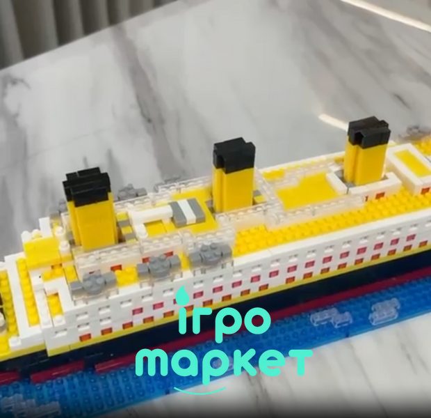 Конструктор Титанік Айсбер Titanic Passenger Liner &ndash; Легендарний лайнер 1860 дет.  3363-1 фото