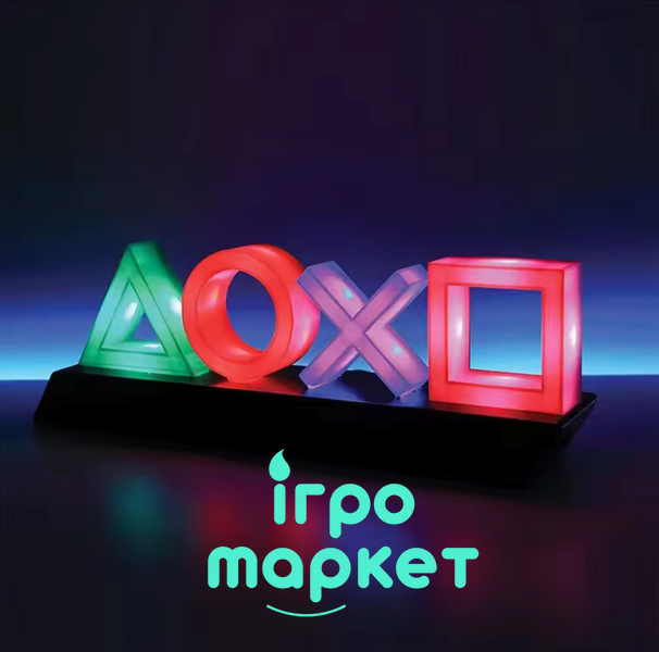 Світильник плейстейшен PlayStation Icon Light USB 3 режиму свічення 0140002 фото