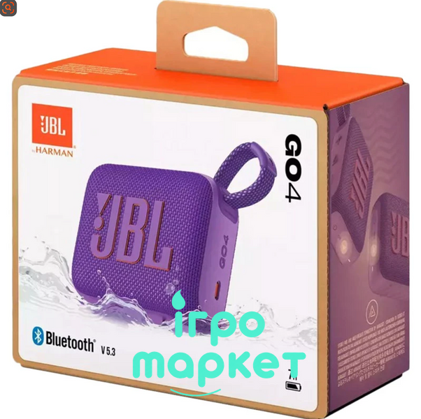 Портативная Колонка акустика JBL Go 4 Фиолетовый Go4 фото