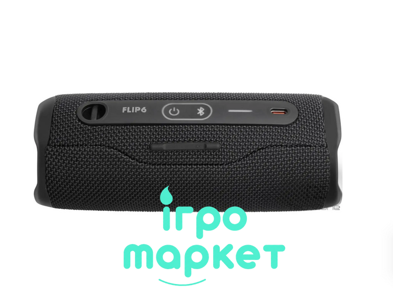 Портативна Bluetooth-колонка JBL Flip 6 IP67 30 Вт, чорна flip6black фото