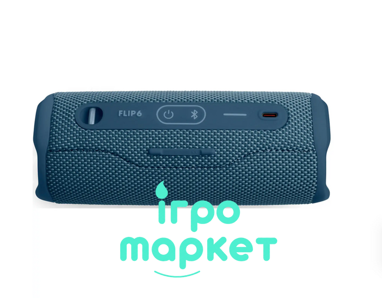 Портативная Bluetooth-колонка JBL Flip 6 IP67 30 Вт, синяя flip6blue фото