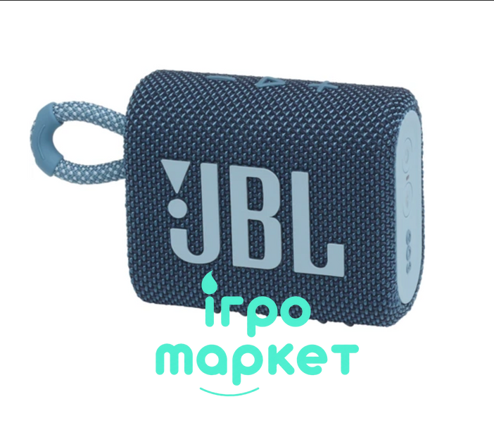 Портативная блютуз Колонка акустика JBL Go 3 - Синяя Go3 фото