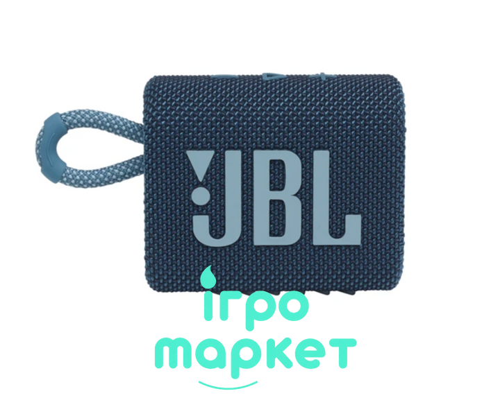 Портативная блютуз Колонка акустика JBL Go 3 - Синяя Go3 фото