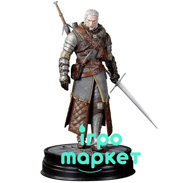 Фігурка Геральта з гри The Witcher 3 20 см, колекційна статуетка Відьмака з ПВХ 27384-01 фото