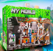 Конструктор майнкрафт Шахта з героями та монстрами My World Minecraft 922 деталі ( 23019) 23019 фото 1