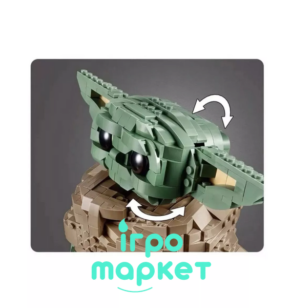 Конструктор Star Wars малюк Йода Грогу 1073 деталей (64060) 64060 фото