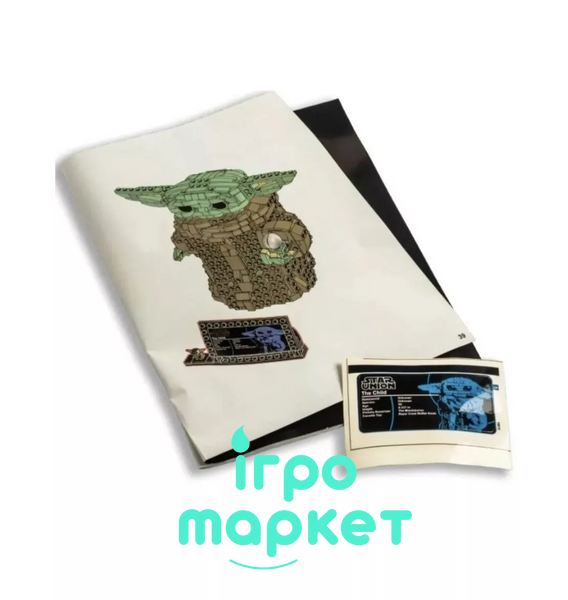 Конструктор Star Wars малюк Йода Грогу 1073 деталей (64060) 64060 фото