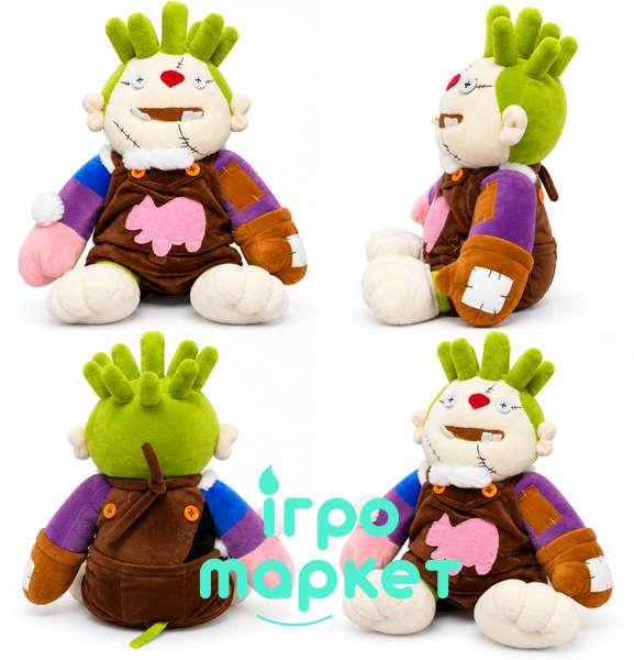 М&rsquo;яка іграшка Пудж Pudge з гри Dota 2 30 см, плюшевий персонаж для дітей і фанатів гри 0200-01 фото
