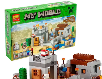 Конструктор My World Minecraft Пустельна станція (519 деталей) 10392 10392 фото