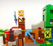 Конструктор Minecraft Шахта Крипера (451 деталь), светящиеся блоки (LB313) LB313 фото 9