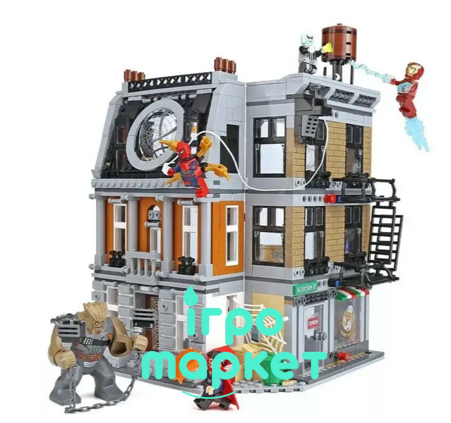 Конструктор (4046) Super Heroes "Супер Герои" Решающий бой в Санктум Санкторум, 1004 деталей 4046 фото