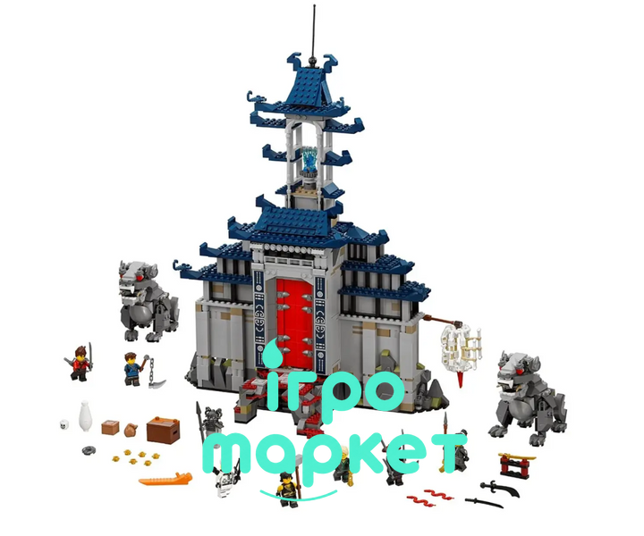 Конструктор Ninjago "Храм Последнего Великого Оружия" на 1449 детали (10722) 10722 фото