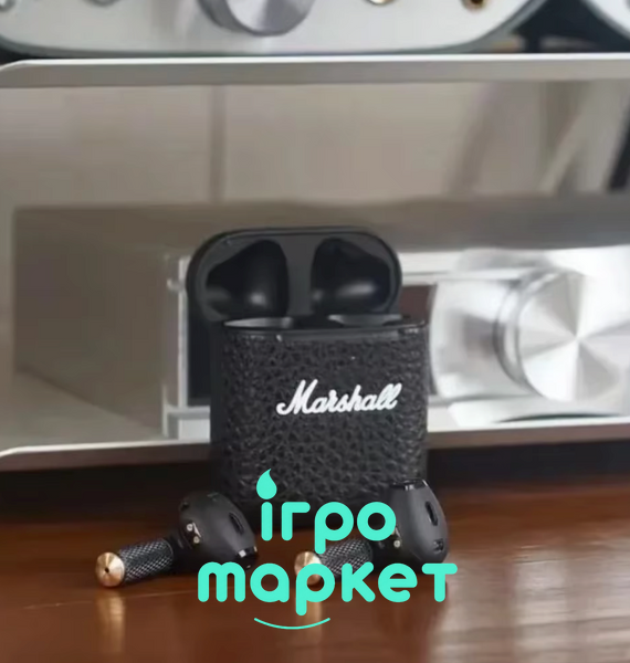Оригинальные беспроводные наушники Marshall Minor III, внутриканальные наушники, Bluetooth-гарнитура, сабвуфер, спортивные водонепроницаемые игровые наушники 01100002 фото