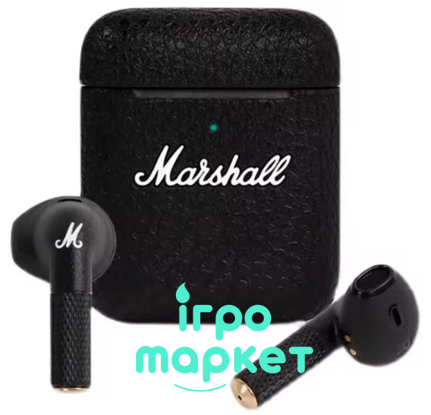 Оригинальные беспроводные наушники Marshall Minor III, внутриканальные наушники, Bluetooth-гарнитура, сабвуфер, спортивные водонепроницаемые игровые наушники 01100002 фото