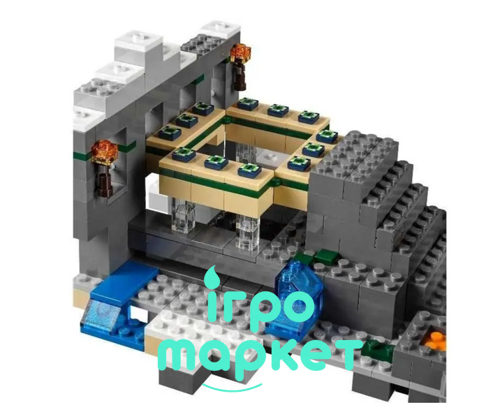 Конструктор Minecraft Підземелля з печерним павуком та Ендерменами, 577 деталей (10470) 10470 фото